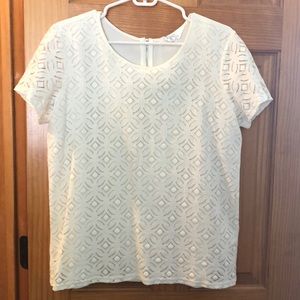 Market & Spruce Hans Crochet Front Top
